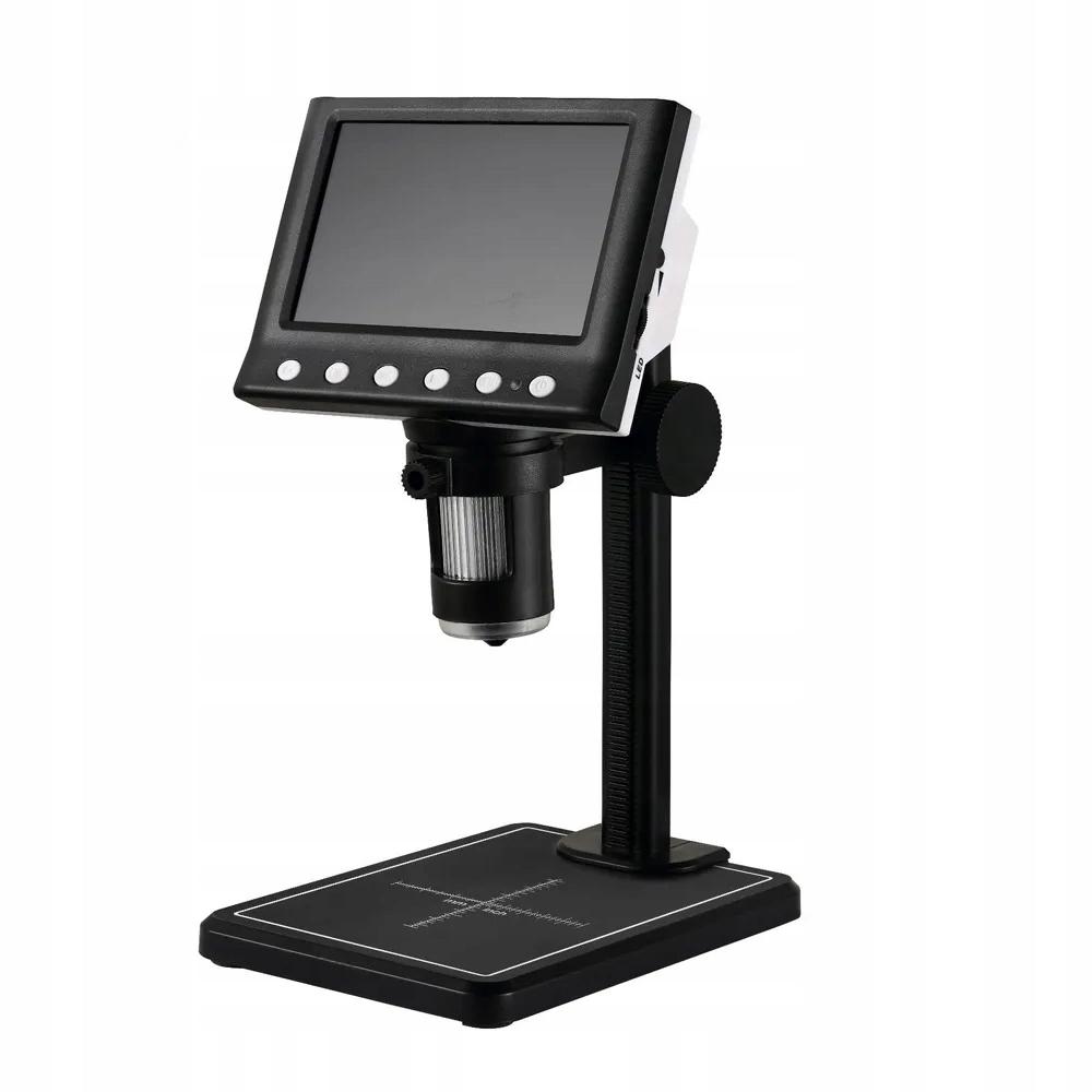 Digital microscope with 4.3 display + soldering station - 2-in-1 set