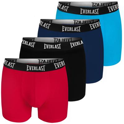 Men's Boxer Shorts Ev004 Mix Color Cotton 4 Pieces
