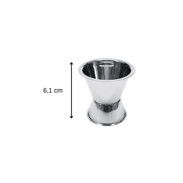 Set Shaker À Cocktails En Inox 400 Ml Et Doseur À Alcool 2 Et 4 Cl - FACKELMANN - Bar Concept