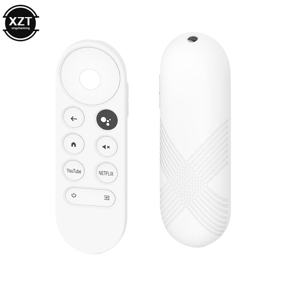 NEWEST Non-slip Soft Silicone Case For Chromecast Remote Control Protective Cover Shell for Google TV 2020 Voice Remote Control