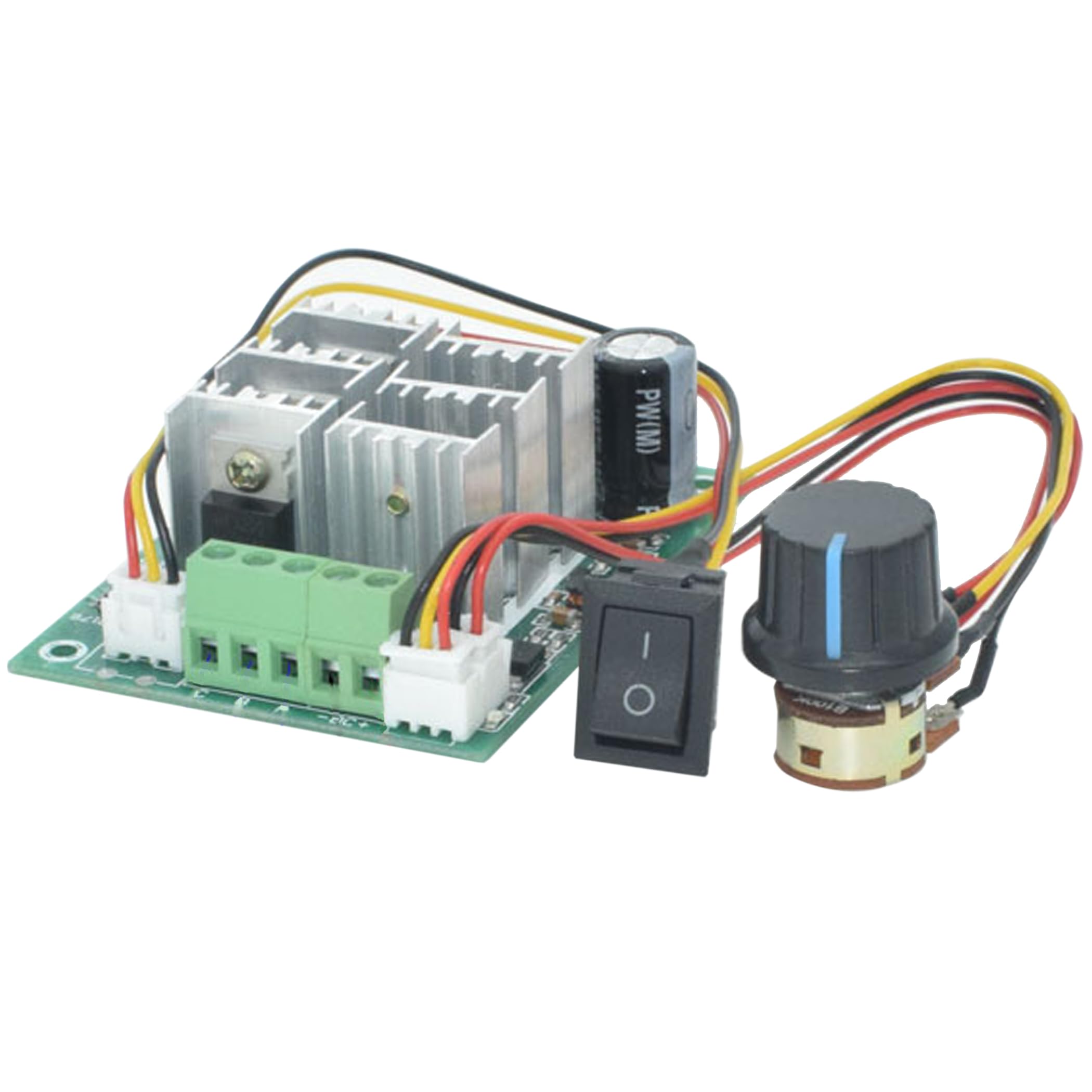 

EdisonBrain Motor Speed Controller for Brushless Input 15A Speed Supported Forward and Reverse Rotation Support Three-Phase Motors, DC5-36V Voltage,