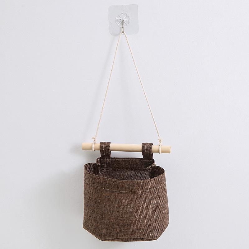 Wall-Mounted Hanging Fabric Storage Bag for Underwear
