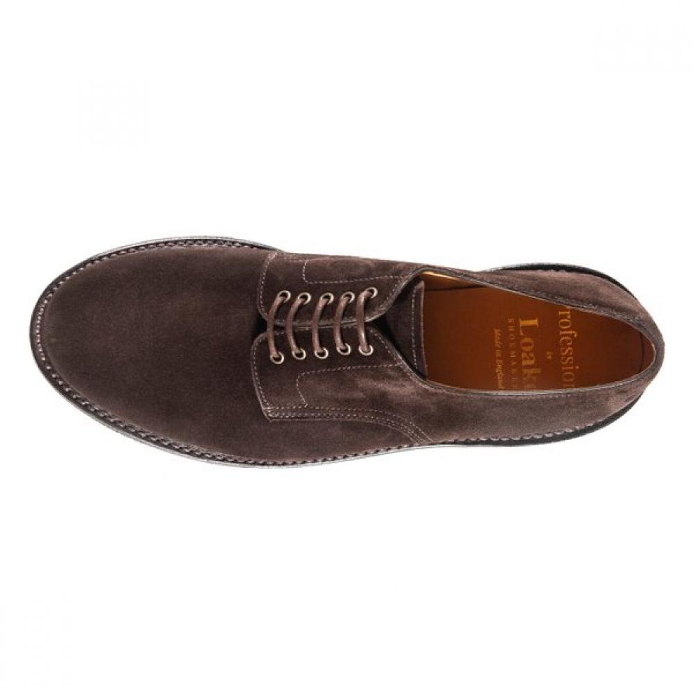 Loake Professional Dark Brown Suede 773