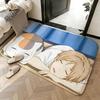Weicher Saugfähiger Rutschfester Teppich Anime Natsume's Book of Friends Fußmatte Heimdekoration Fußmatte Schlafzimmer Fußmatte Duschteppich