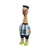 1/2Pcs Football Theme Screaming Chicken Toy, Stress Relief Cartoon Football Star Chick Squeeze Toy, Game Day Cheer Gift for Soccer Fans