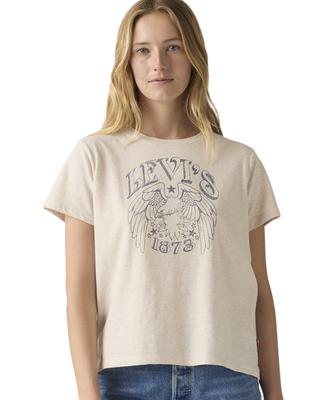 Graphic Boxy T-Shirt Short Sleeve Women's A8804-0050 US XS
