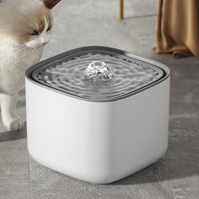 3L Cat Water Fountain Auto Recirculate Filter Large Capacity Cat Water Drinker USB Mute Cats Water Dispenser