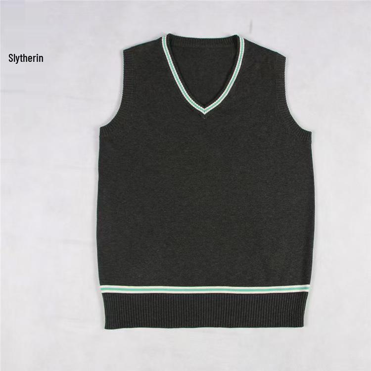 Harry Potter Gryffindor V-Neck Sweater Vest for Men & Women - Cosplay & Daily JK Uniform Style