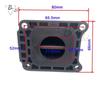 Motorcycle Carbon Fiber Reed Valve With Intake Manifold kit  for Suzuki RM85 RM 85 2002- V4R83A-I