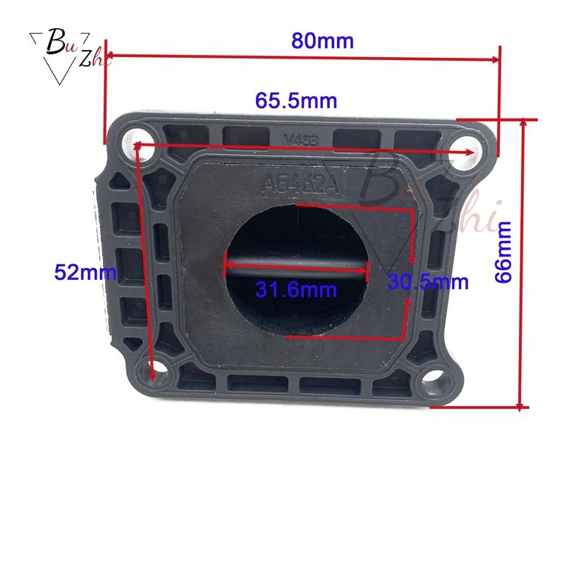Motorcycle Carbon Fiber Reed Valve With Intake Manifold kit  for Suzuki RM85 RM 85 2002- V4R83A-I