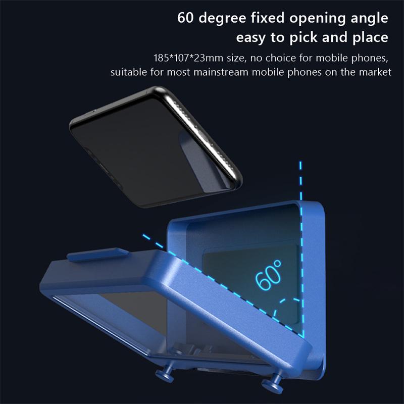 Kitchen Toilet Mobile Phone Holder Waterproof Touchable Case Wall Mounted Bath Bathroom Phone Shelves Storage Box