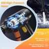 Cordless Pressure Washer with 6-in-1 Nozzle, Portable Battery Powered Pressure Washer Handheld with 2 Battery, 6L/min Portable H