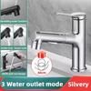 2025 New Bathroom Sink Faucet Pull-out Mouthwash Faucet Hot and Cold Water Mixer Bathroom Single Hole Faucet