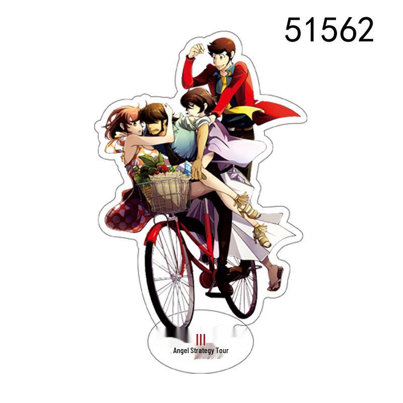 Lupin III: Daisuke Jigen & Goemon Ishikawa Anime Keychain 15cm