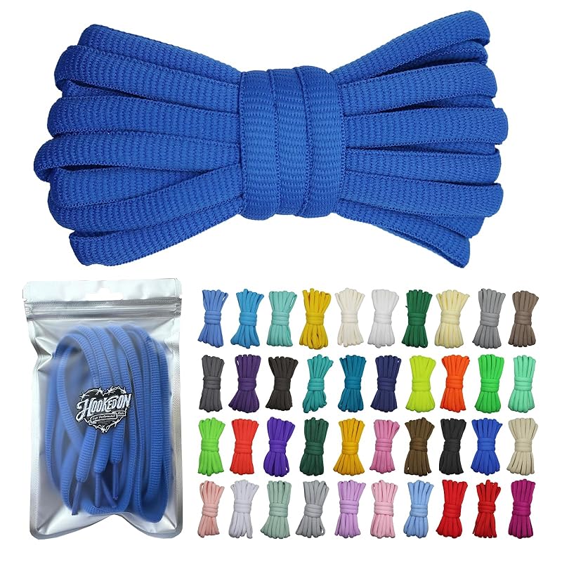 

[HOOKEDON High performance Kicks] овальные шнурки Ширина шнурка 9 мм 40 цветов 100 см 120 см 130 см 140 см 160 см шнурок шнурки для ботинок круглая веревка эллипс