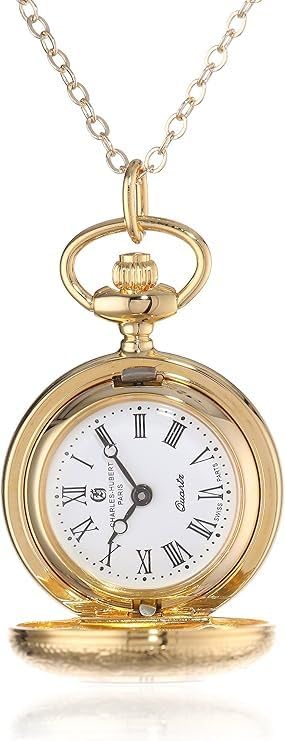 Charles Hubert Women's Pocket Watch Pendant Watch 6764