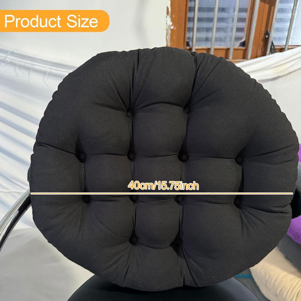 Round Chair Cushion Thick Multifunctional Office Seat Cushion for Bedroom