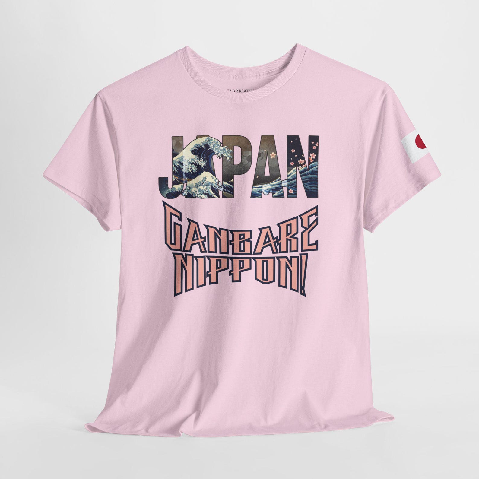 Japan Graphic T-Shirt | Retro Soccer Fan Top, Japanese Culture Motifs M