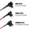 Mini Standard Add-a-Circuit Fuse Holder Car Fuse Tap Adapter ATC/ATO for 12V-32V Dash Cam GPS LED Power Supply Accessories Fuses4