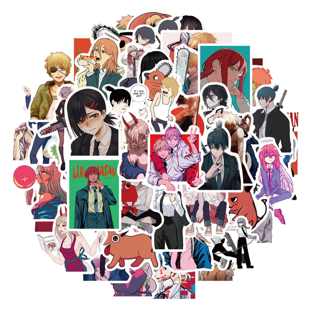 50 kusů graffiti samolepek k ozdobení notebooku, zavazadel, samolepky