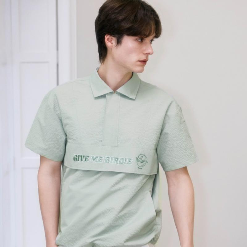 Goxo Light Fit Anorak Short Sleeve Mint
