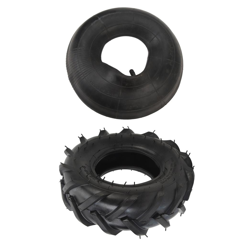 13x5.00?6 Outer Tire Inner Tube Thickened Rubber Shock Absorb Strong Grip Pattern Replacement Wheel for Garden ATV UTV