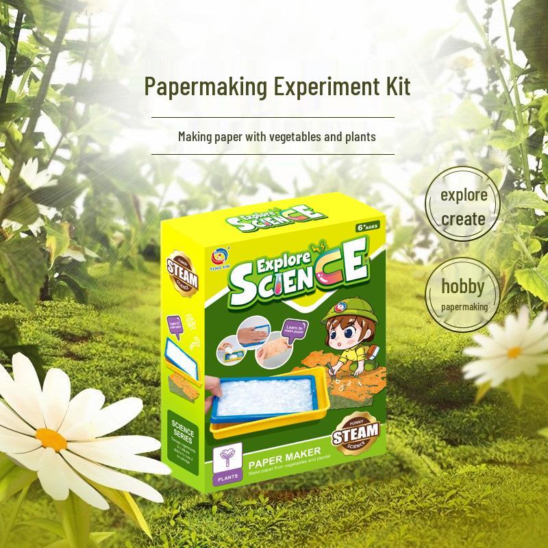 

Wonderful Papermaking Kit: Children s DIY Pulp Science Toy Set