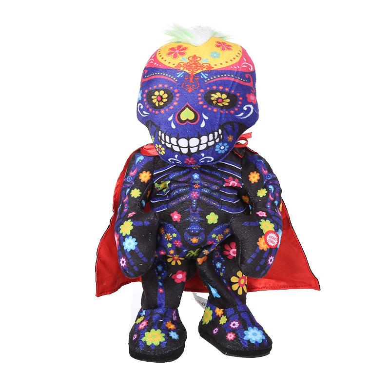 Halloween Dancing Flower Ghost Flower Heart Ghost Funny Ghost Can Dance and Sing Ghost Electric Stuffed Animal