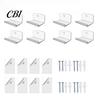 Floating Record Storage Adhesive Vinyl Wall Mounts, Easy Installation Acrylic Studio Mounts Shelves, Strong Hold Holder for Displaying Album