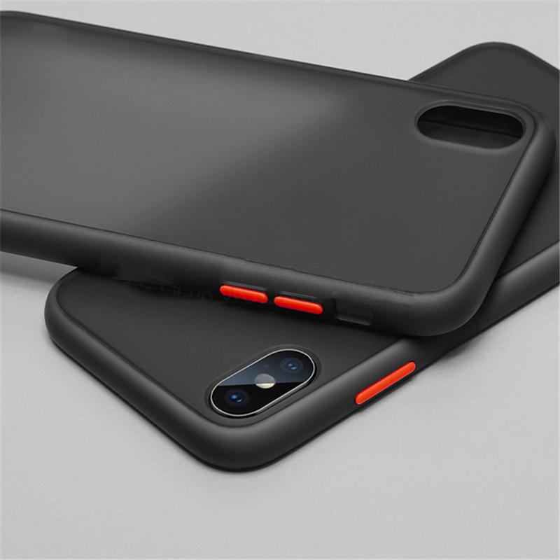 

Кольоровий матовий м який чохол для Samsung Galaxy A51 A71 A50 A70 A30 A40 A20 A10 A01 A11 прозора кришка TPU Samsung Galaxy A11 чорний