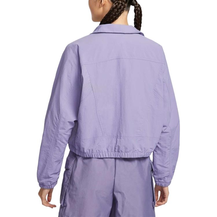 New Nike Sportswear SS25 Jacket Women's Purple HJ1000-527