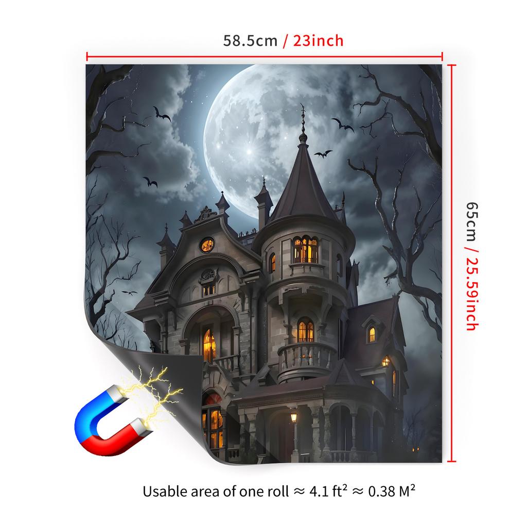 65X58.5Cm Household Dishwasher Magnetic Sticker Kitchen Home Refrigerator Magnetic Sticker