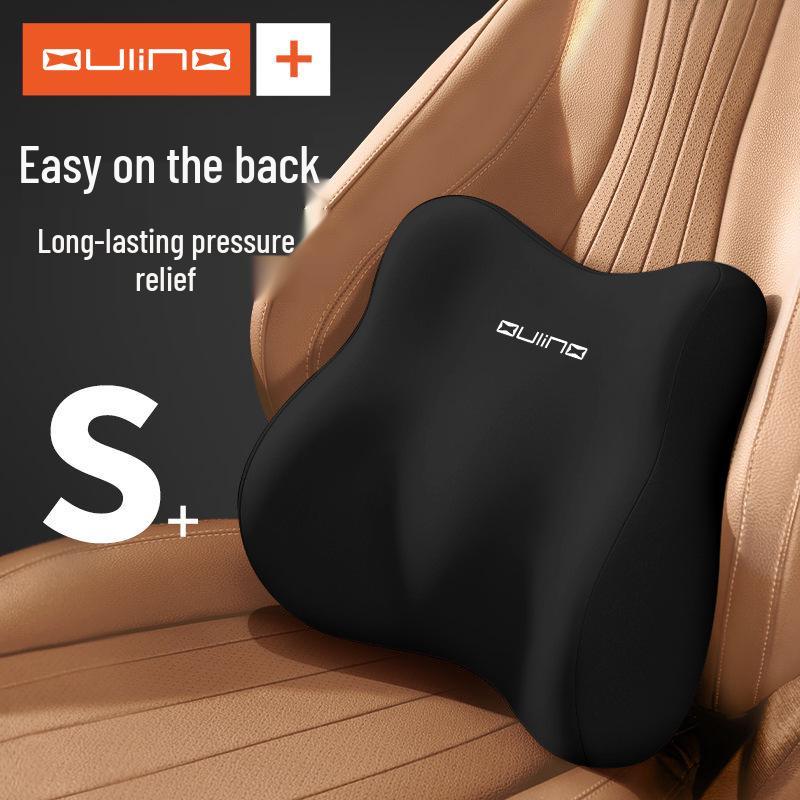 Ergonomický bederní podpůrný polštář pro kancelářskou židli a auto