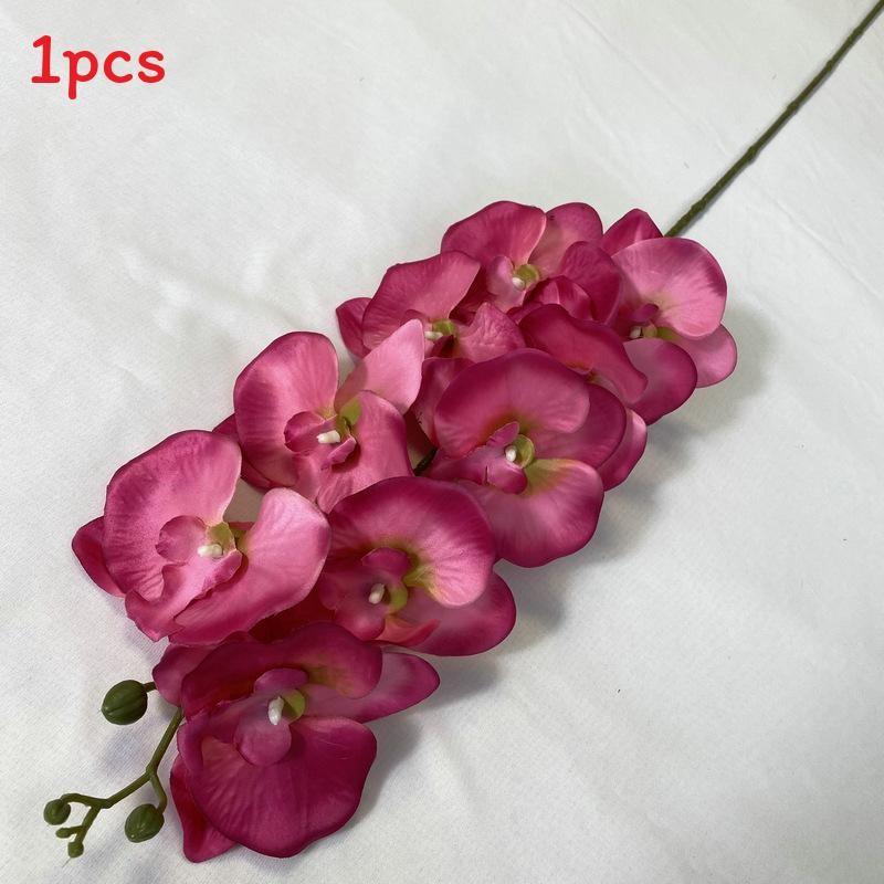Phalaenopsis Luxury Matte Flower For Home Office Soft Decoration Gifts