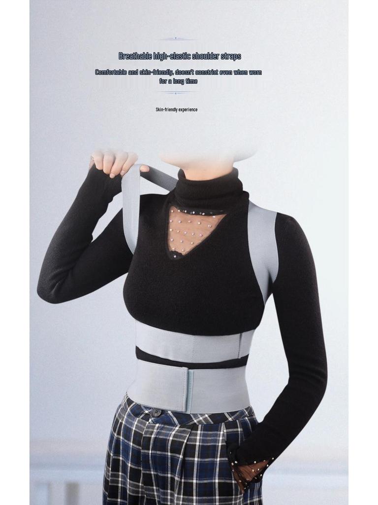 Adjustable Posture Corrector Belt for Adults & Children - Invisible Back and Shoulder Support