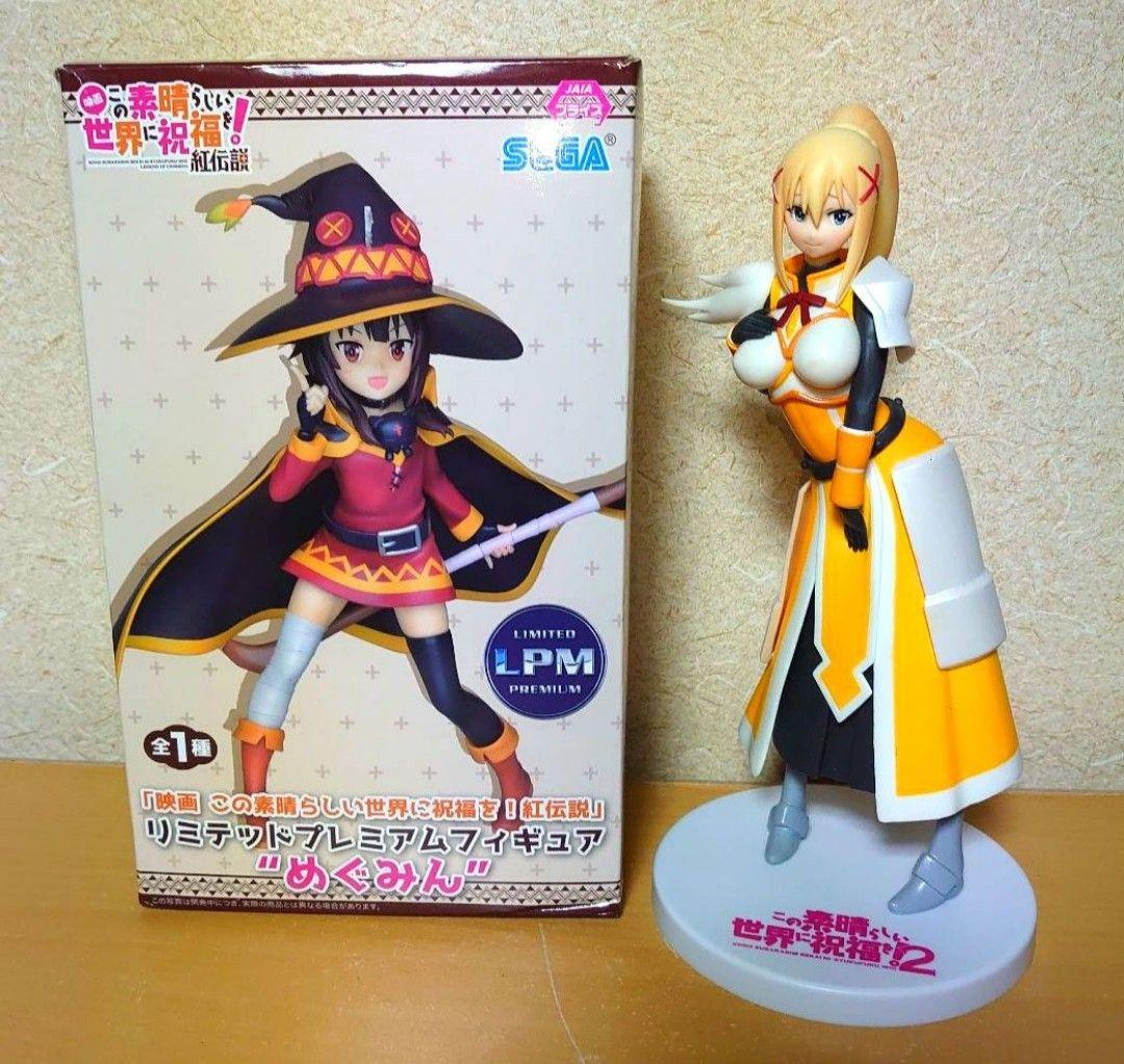 

[USED] Blessings on this wonderful world! Megumin Darkness Premium Figure