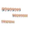 French Style Short Press-on Nails - Cute Fruit Nail Tips for Manicure