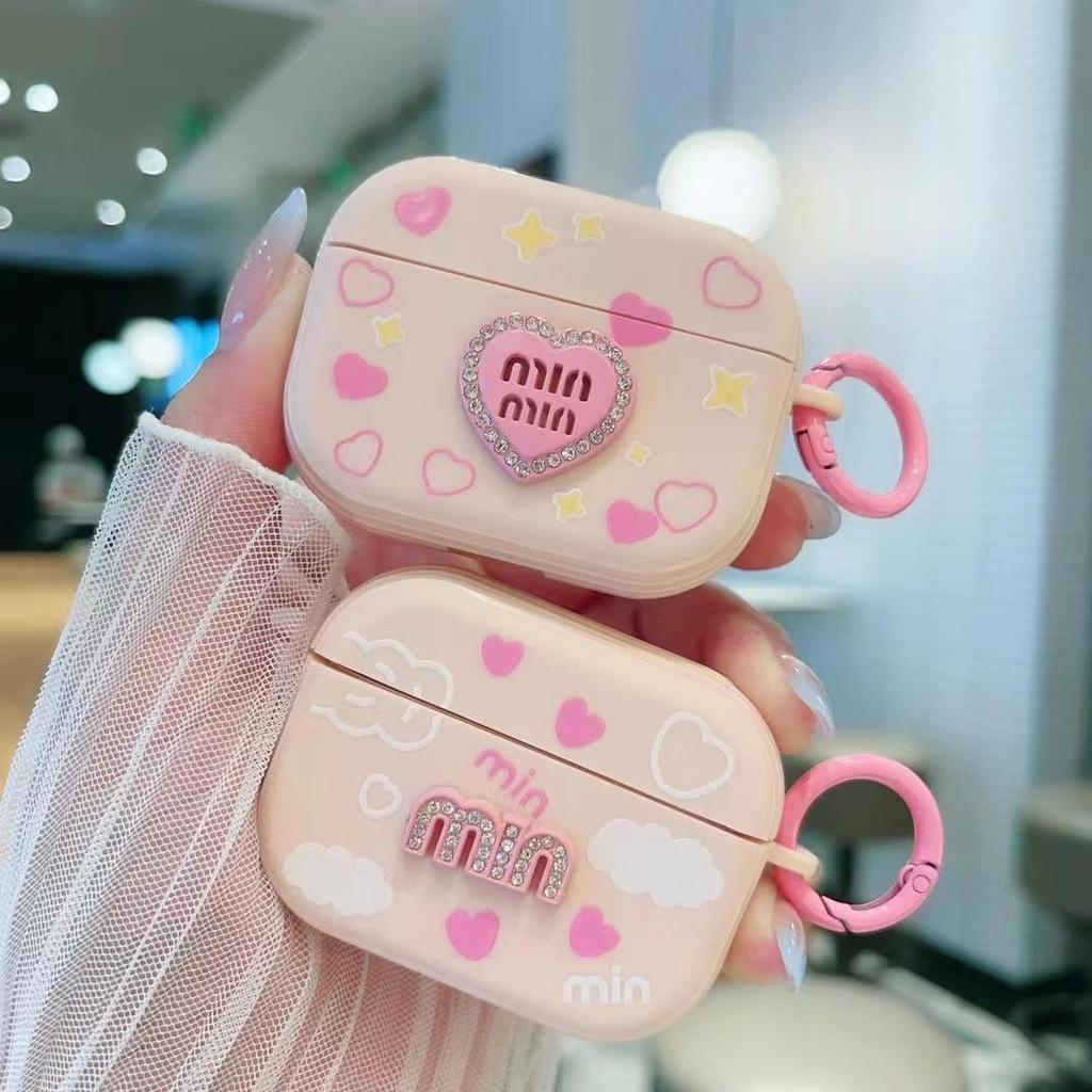 Film Soft Case Full screen love and cuteness Suitable For AirPods Pro AirPods3 AirPods2 AirPods1 Pro2 Headphone Cover Protective Cover