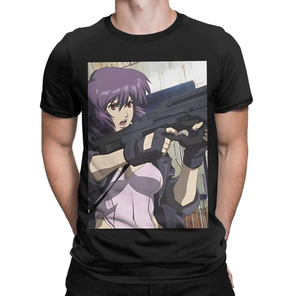 Ghost In The Sshell Novelty 100 Cotton Tshirt Ghost In The Sshell Tops Tees For Unisex