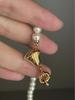 High-End Empress Dowager Heart Necklace and Saturn Bracelet Set