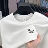 Summer Men's Cotton O-Neck Short Sleeve T-Shirt High End Quality Exquisite Dog Print Breathable Fashion Casual Men'swear