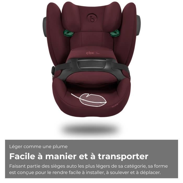 Siège auto Pallas B3 i-size Cbx by Cybex - 76 à 150 cm - 9 à 50 kg - 15 mois à 12 ans - Dark red