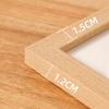 DIY Wooden Picture Frame, Creative Tabletop & Wall Display for Photos (5-10 Inch, A4)
