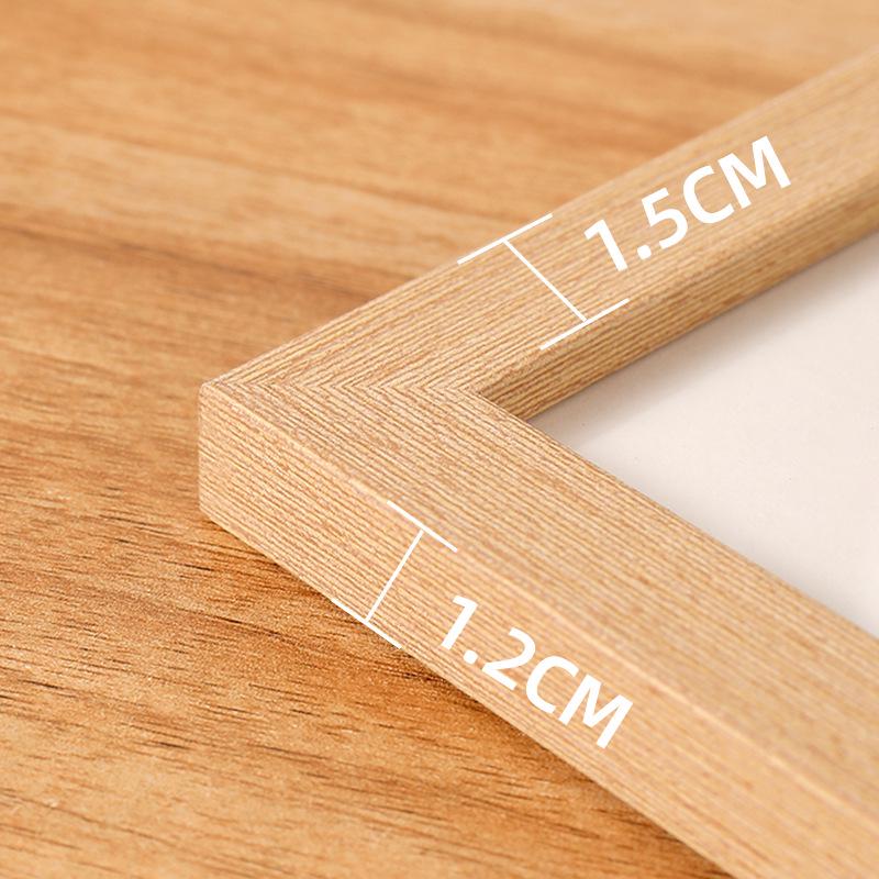 DIY Wooden Picture Frame, Creative Tabletop & Wall Display for Photos (5-10 Inch, A4)