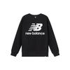 Sweatshirts Men's Black Crew Neck Moderate Regular (Unisex) Sweatshirts AMT03560 BK