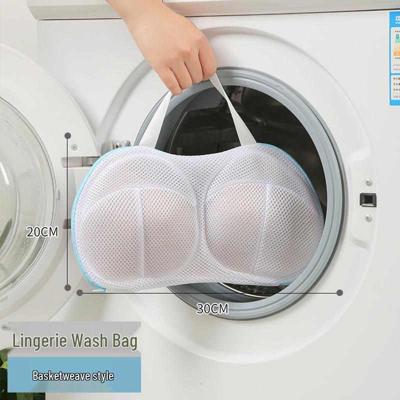 

Бытовой мешок для стирки: Защита бюстгальтера от деформации с толстой сеткой