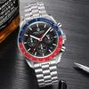 New PAGANI DESIGN 500 Speedometer Bezel Luxury Men's Watches Sapphire Moon Quartz Man Watch Japan VK63 Movt Chronograph