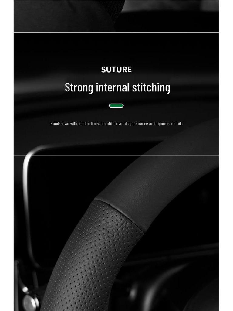 Ultra-Thin Steering Wheel Cover for K3, Sportage, K5, Forte, K2, Cerato, KX3, Pegas, K4, Opirus, KX5, Yi Run