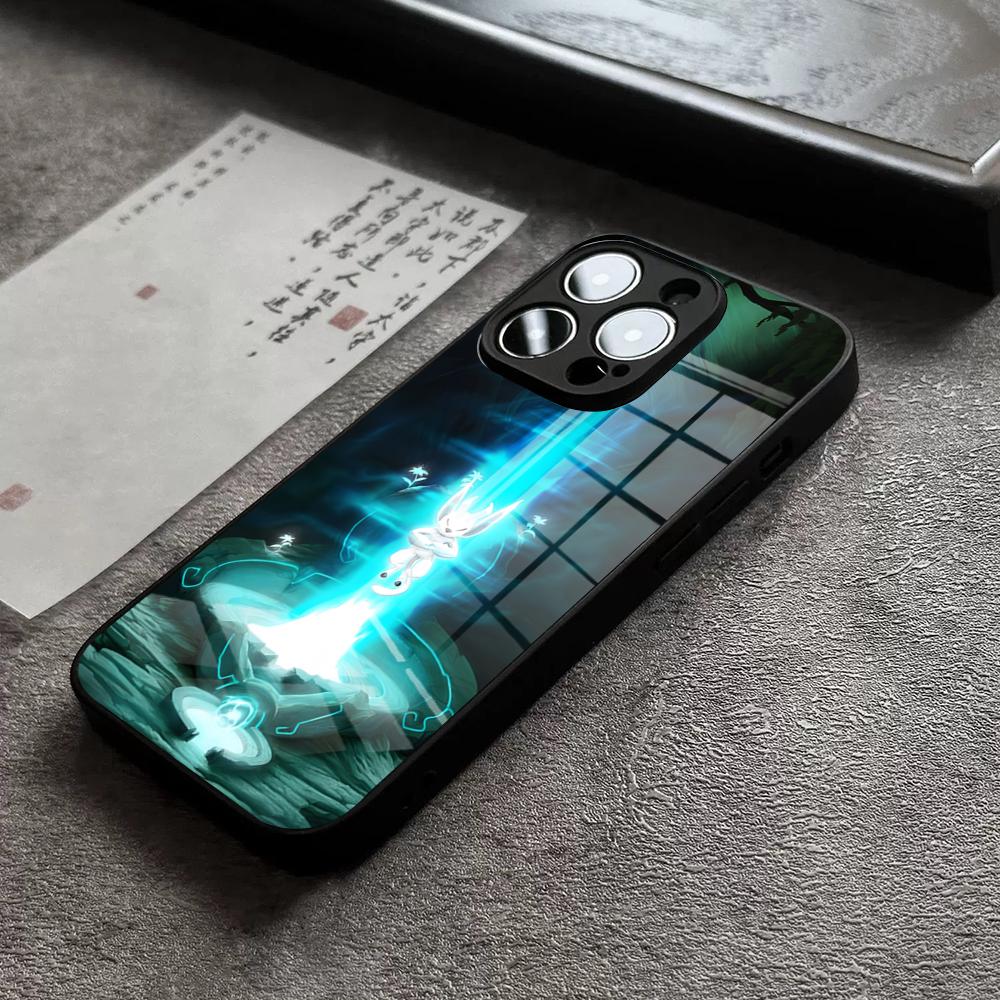 

Чехол для телефона O-Ori The Blind Forest Для IPhone 17 Pro Max 15 14 Pro 12 11 13 Mini X XR XS 16 Plus SE Стеклянная крышка iPhone11 ProMax