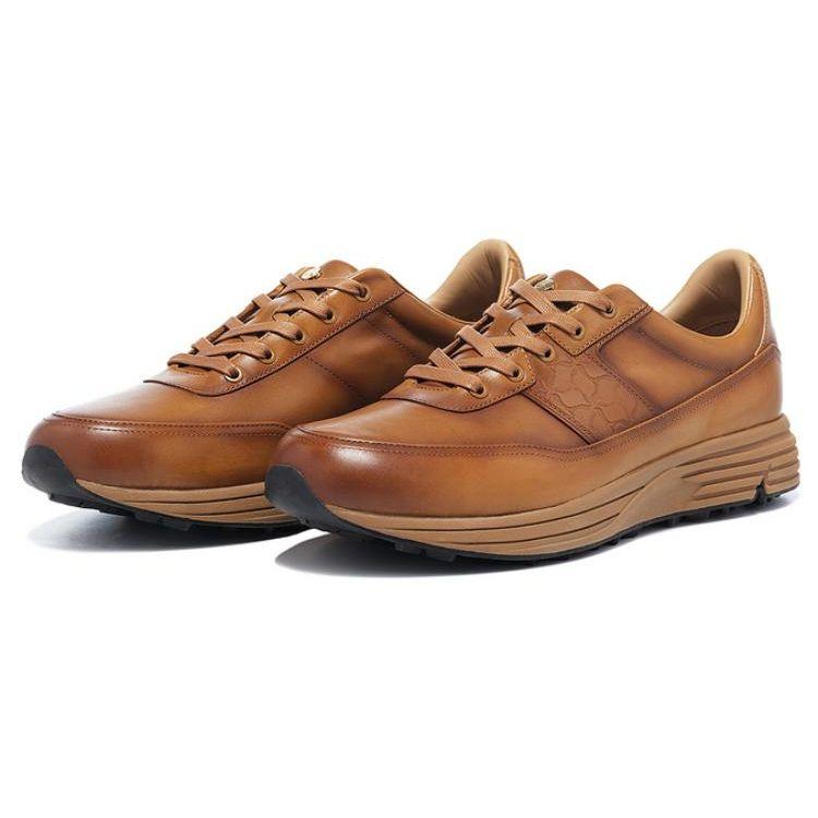 Li-Ning 1990 Commuter Series Простые удобные прочные повседневные туфли с низким верхом для повседневной носки Мужские повседневные туфли желто-коричневого цвета ALJT069-1
